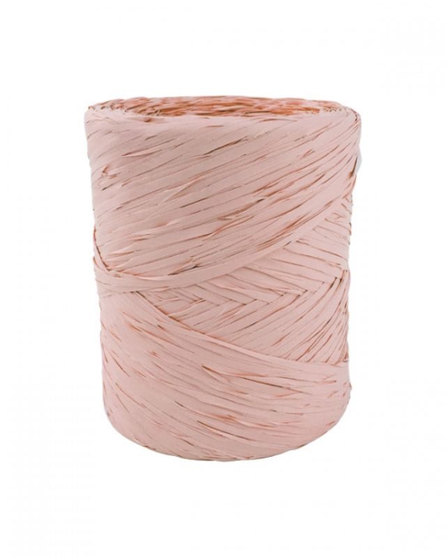 Ribbon -  Poly Raffia 5mm X 200mtrs Dusky Pink