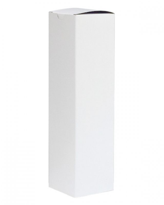 Elegant white wine bottle gift boxes, 89x89x343mm, perfect for packaging or gifting wine, pack of 100.