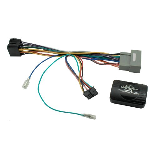 Steering Wheel Control Harness for seamless aftermarket stereo integration and factory control retention, featuring plug-and-play installation.