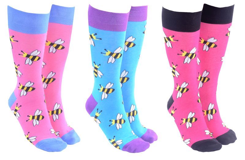 Socks - Sock Society Queen Bee (Set of 6 Asstd Pairs)