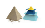 Colorful Pira Stackable Pyramid by Quut, promoting STEM learning and creativity through architectural play for all ages.