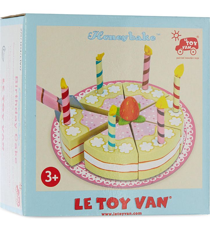Vanilla Birthday Cake Playset - Le Toy Van