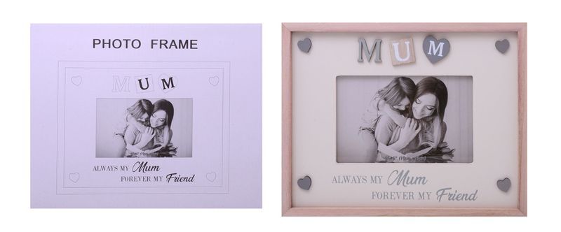 Elegant 15cm photo frame celebrating cherished moments with mum, perfect for gifts and home decor.