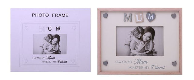 Elegant 15cm photo frame celebrating cherished moments with mum, perfect for gifts and home decor.