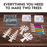 Educational crystal garden kit from National Geographic with materials to grow stunning crystal trees and learn about geology.