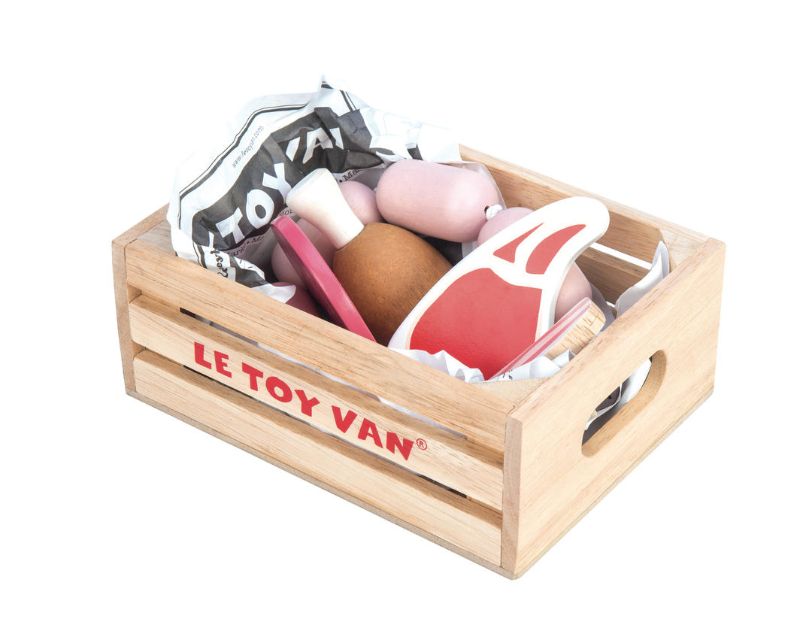 Playset - Market Crate Meat - Le Toy Van