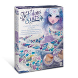 DIY Floating Jewellery Kit by Nebulous Stars featuring 230+ colorful rhinestones to create dazzling, floating necklaces and bracelets.