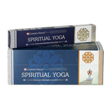 Serene Garden Fresh SPIRITUAL YOGA Incense sticks, 15g packets, ideal for enhancing yoga and meditation with uplifting aromas.