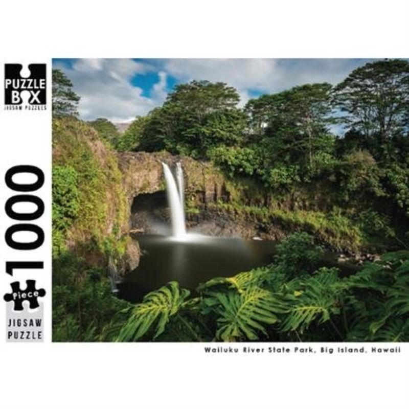 1000-piece jigsaw puzzle of Wailuku River, Hawaii, featuring vibrant scenery and high-quality, precision-cut pieces.