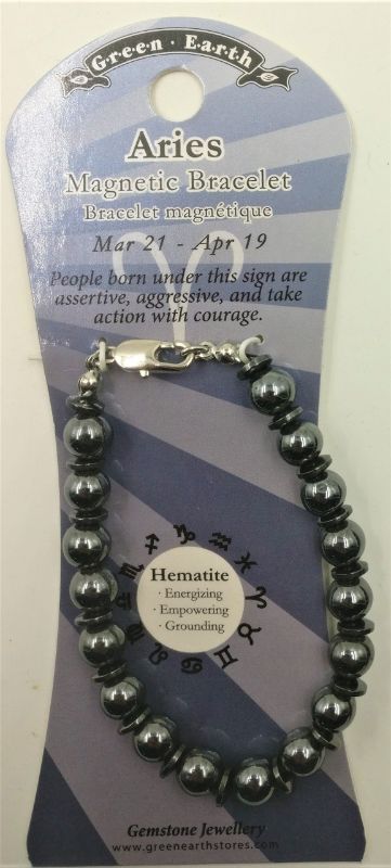 Zodiac Bracelet - March Hematite (Set Of 3)