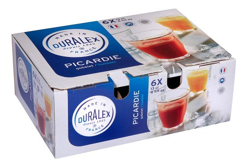Duralex - Picardie Clear Tumbler 130ml Set of 6