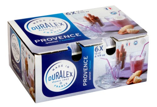 Duralex - Provence Clear Tumbler 130ml Set of 6