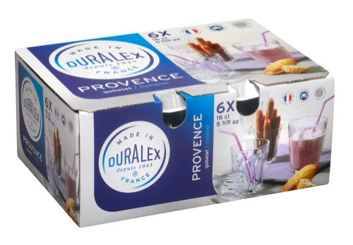Duralex - Provence Clear Tumbler 160ml Set of 6