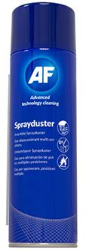 AF Spray Invertible Aerosol Airduster - 200ml, eco-friendly air duster for cleaning delicate electronics and hard-to-reach areas.