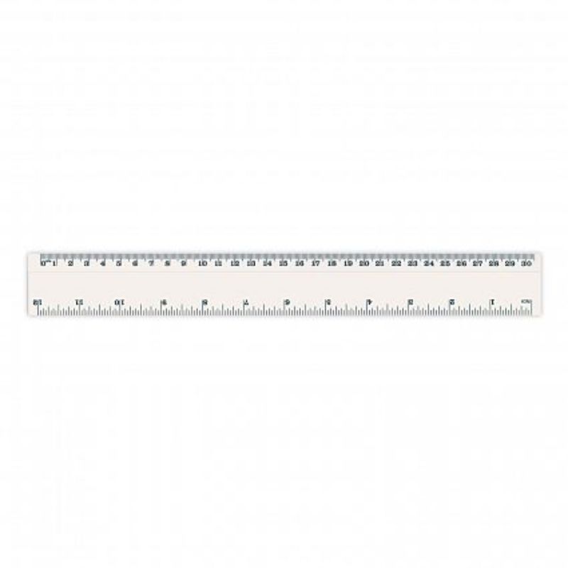Flip Ruler - White 30cm (Set of 50)