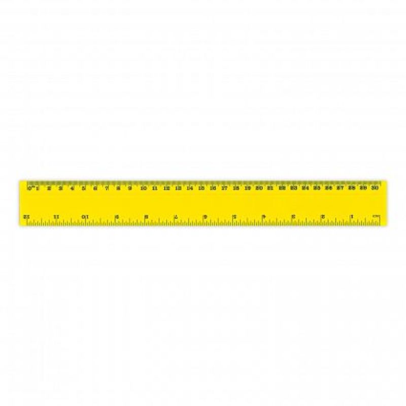 Flip Ruler - Yellow 30cm (Set of 50)