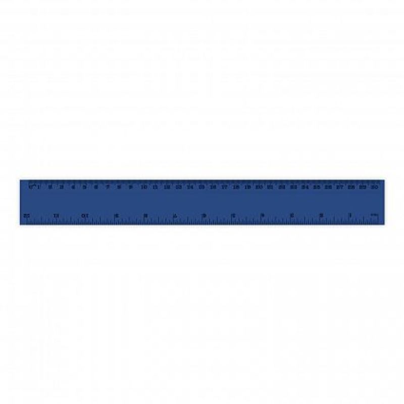 Flip Ruler - Dark Blue 30cm (Set of 50)