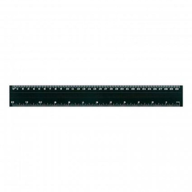 Flip Ruler - Black 30cm (Set of 50)