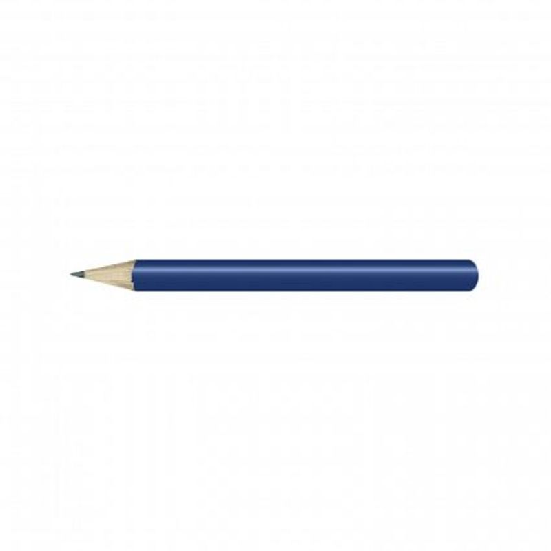 Set of 100 blue HB mini pencils, compact size for easy handling, perfect for schools, offices, and art projects.