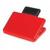 Set of 30 red Pronto Magnetic Clips, sturdy for holding documents on metal surfaces, perfect for organizing notes and reminders.