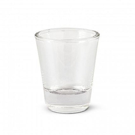 Set of 6 clear Boston shot glasses, 30ml capacity each, ideal for elegant drinking and entertaining at home or special events.
