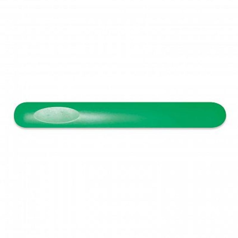 Set of 50 green nail files with fine and coarse surfaces, ideal for professional or home nail care, stored in a handy sleeve.