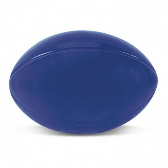 Dark blue stress rugby balls set of 30, made from soft polyurethane for stress relief and relaxation at home, school, or office.