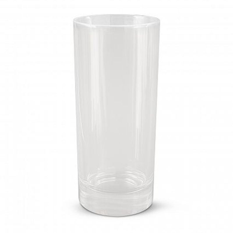 Set of 12 clear glass tumblers, 350ml, elegant design for versatile use, ideal for any occasion, handwash recommended.