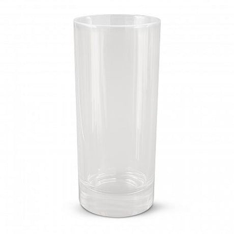 Set of 12 clear glass tumblers, 350ml, elegant design for versatile use, ideal for any occasion, handwash recommended.