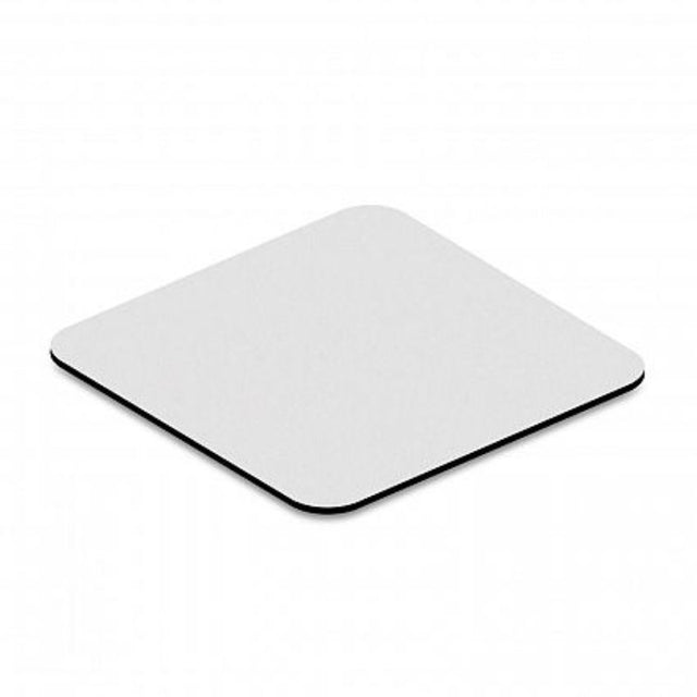 Flexible white rubber coasters (set of 30) for stylish surface protection, washable and reusable for everyday use.