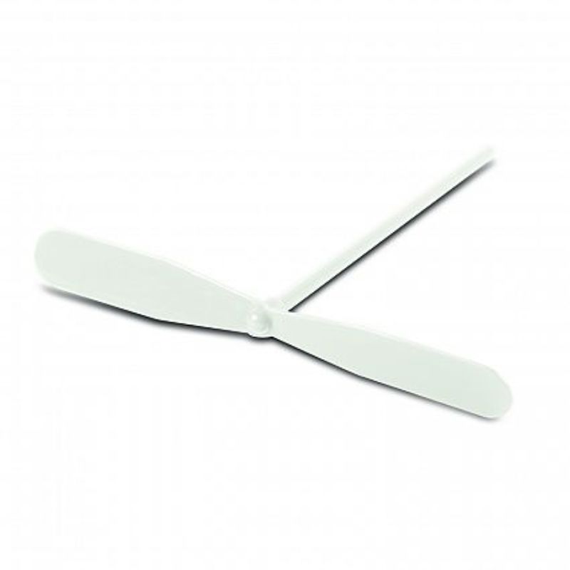 White Twirly Copters (Set of 100) - Promotional flying toys that soar vertically, perfect for events and branding opportunities.