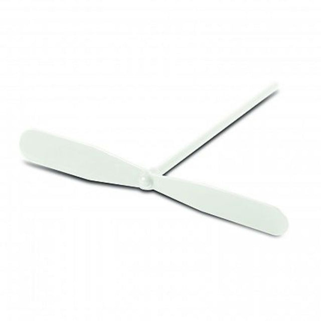 White Twirly Copters (Set of 100) - Promotional flying toys that soar vertically, perfect for events and branding opportunities.