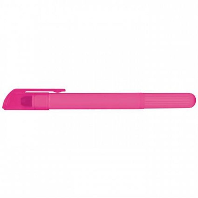 Set of 50 pink wax highlighters, long-lasting with a vibrant color, perfect for students and professionals.