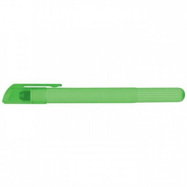 Bright green wax highlighter set of 50, ideal for vibrant, long-lasting notes without drying out. Perfect for students and artists.