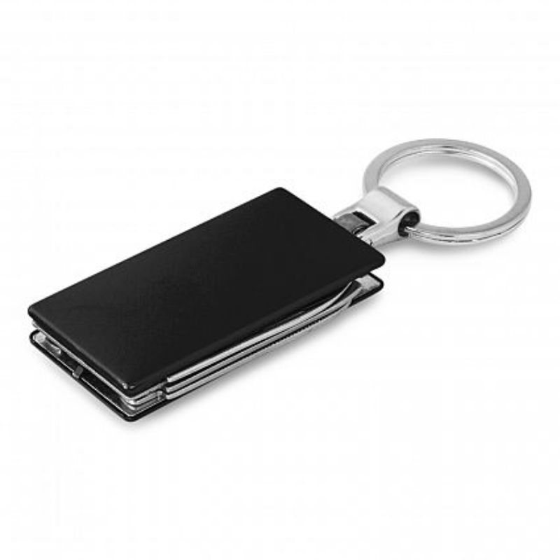 Set of 12 black multi-function metal key rings with knife, scissors, bottle opener, nail file, and mini ruler for everyday use.