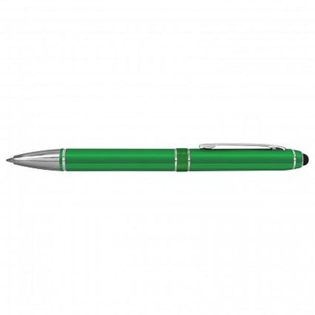 Bright green Antares Stylus Pen set of 30, featuring a twist-action design, chrome accents, and touchscreen stylus tip.