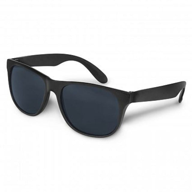 Bulk set of 50 black Malibu Basic Sunglasses with UV 400 lenses, stylish design, and durable frame for outdoor use.