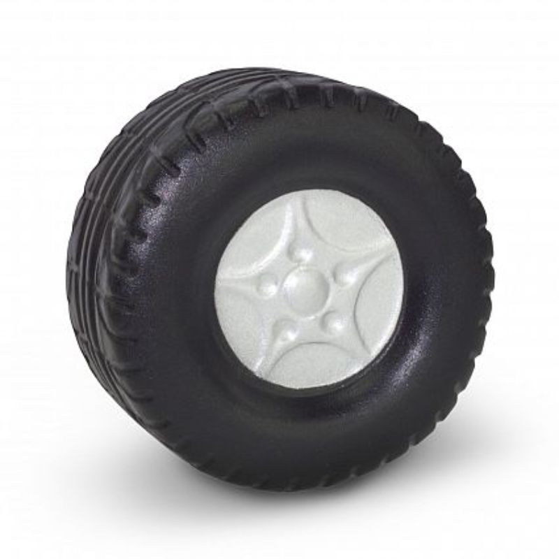Set of 30 black and grey squeeze stress wheels for tension relief, measuring 67mm in diameter, perfect for home or office use.