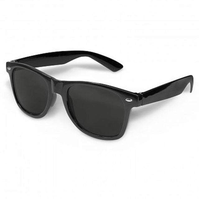 Malibu Premium Black Sunglasses, set of 30, stylish, durable, UV protection, perfect for retail and outdoor events.
