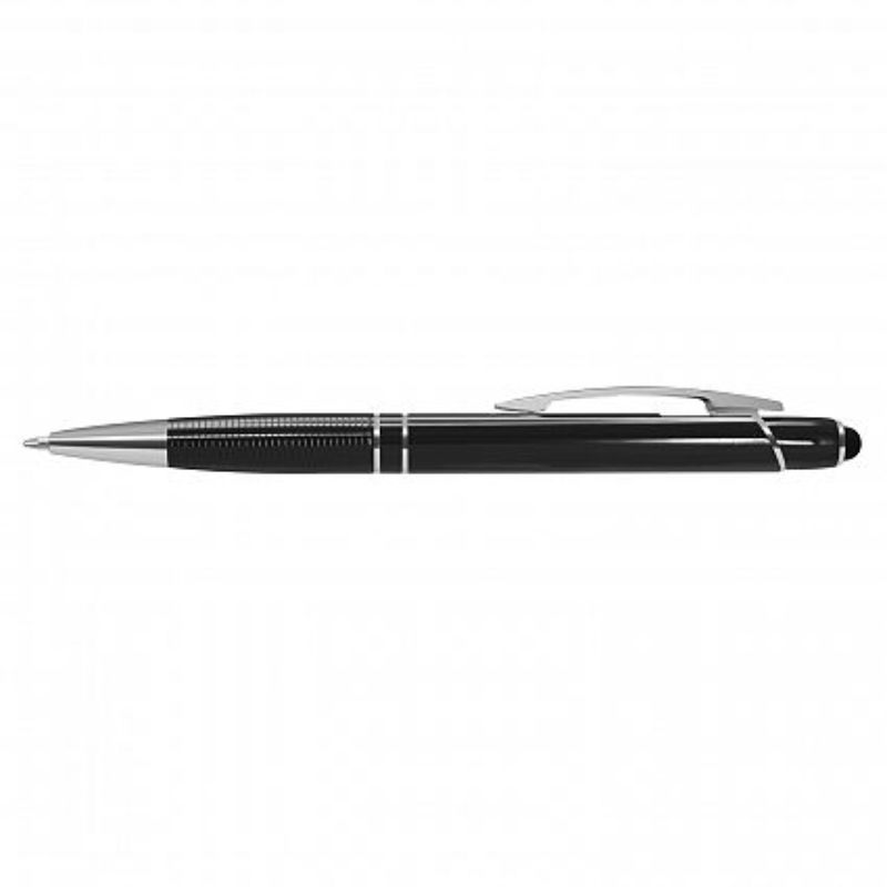 Set of 50 sleek black Dream Stylus Pens with stylus tips, perfect for writing and touchscreen use.