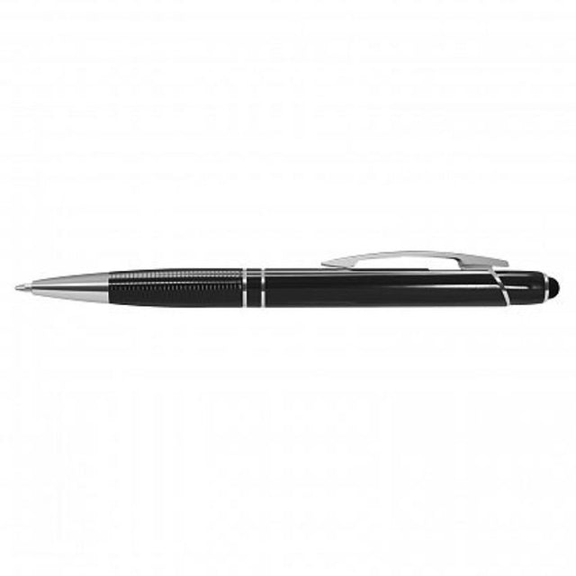 Set of 50 sleek black Dream Stylus Pens with stylus tips, perfect for writing and touchscreen use.