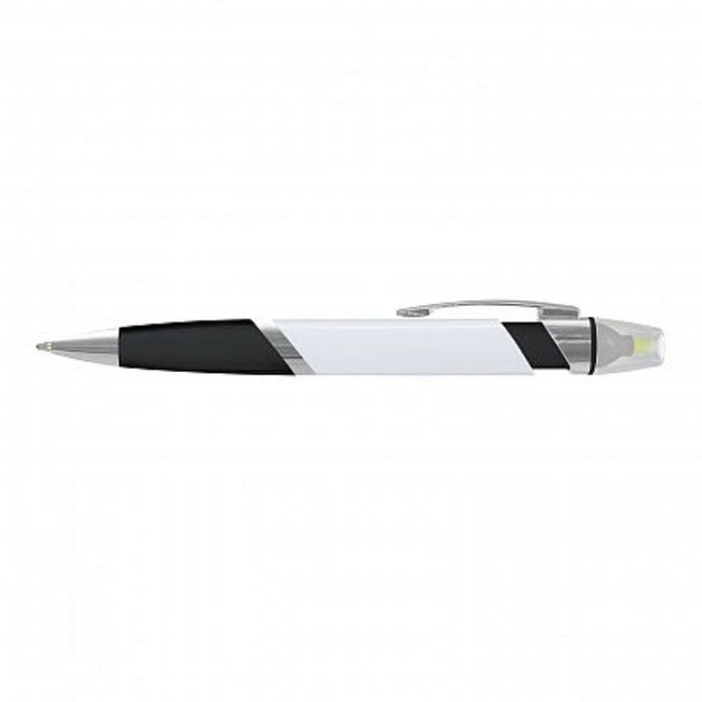 Set of 50 Avenger Highlighter Pens featuring retractable design, soft-touch grip, and elegant chrome trim for versatile use.