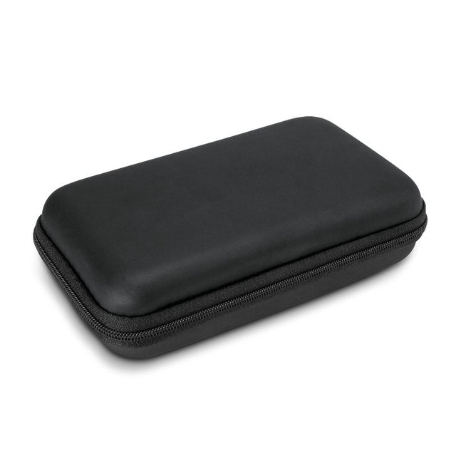 Extra large black carry cases for power banks and accessories, set of 12, crafted from durable EVA material.