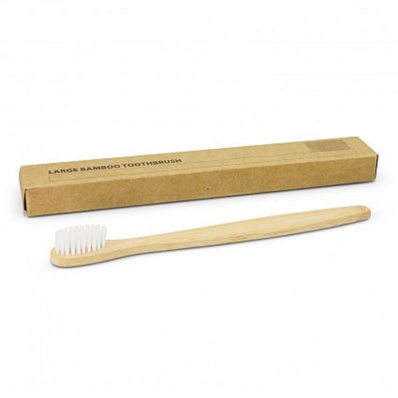 Set of 30 natural bamboo toothbrushes with BPA-free bristles, eco-friendly packaging, and antibacterial properties.