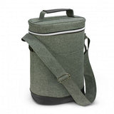 Set of 3 stylish grey and black wine cooler bags with insulation, waterproof lining, adjustable strap, and sleek design.