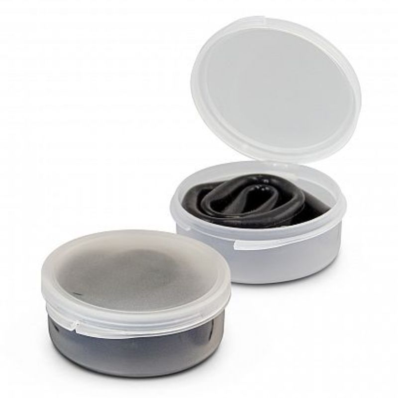 Reusable black silicone straws in a compact case, eco-friendly, customizable length, perfect for drinks on the go. Set of 50.