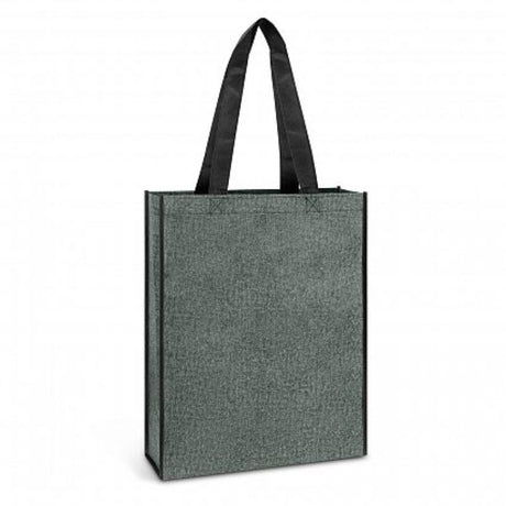 Set of 3 stylish grey tote bags with heather finish, ideal for shopping, gym, and eco-friendly living.