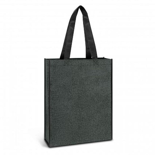 Avanti Heather Tote Bag set in charcoal, featuring durable, stylish design, ideal for eco-conscious shopping and everyday use.