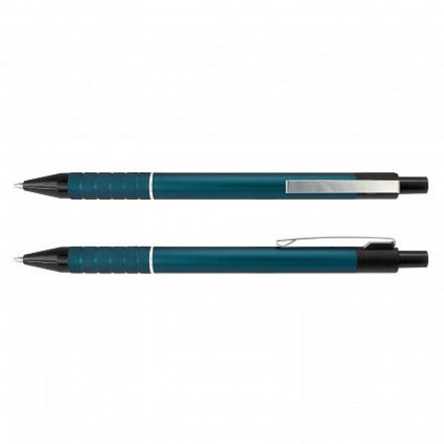 Set of 50 navy Winchester retractable pens with ergonomic grip, sleek design, and impressive 1200 metres of ink.