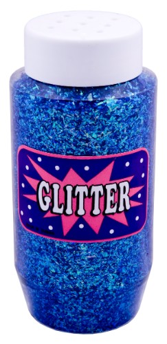 Confetti Glitter 250ml Jar Blue